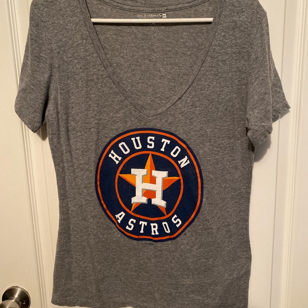 Astros v-neck